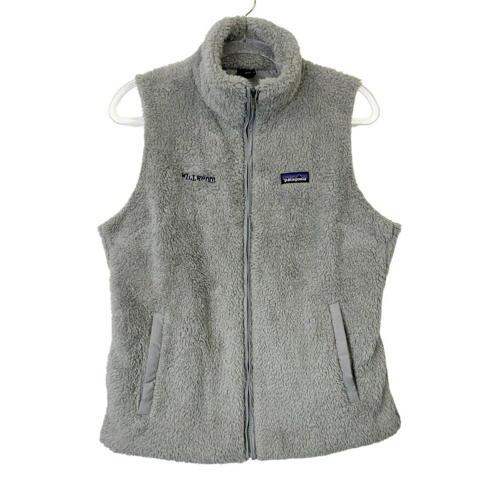 Patagonia Los Gatos Fleece Vest Womens Size‎ Large Gray